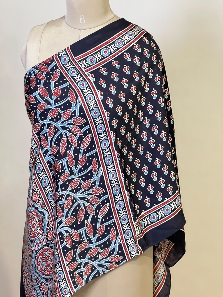 Ajrakh Modal Stoles 5071
