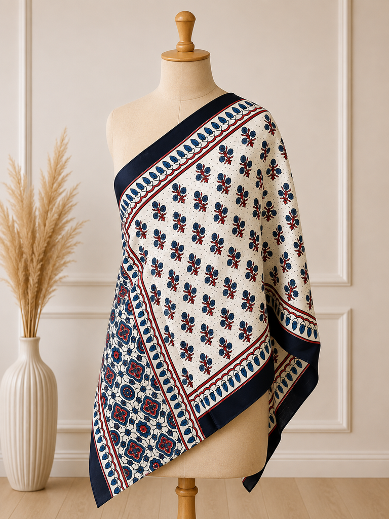 Ajrakh Modal Stoles 5071