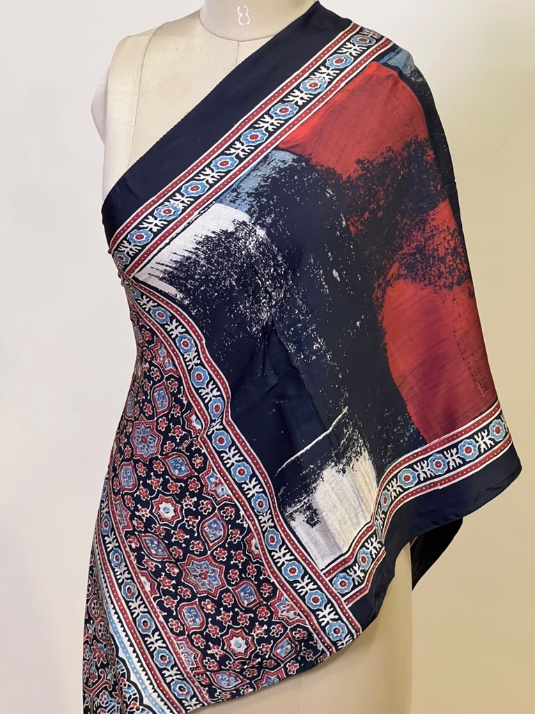 Ajrakh Modal Stoles 5071