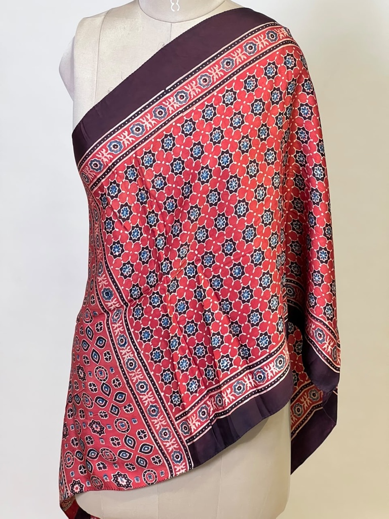 Ajrakh Modal Stoles 5071
