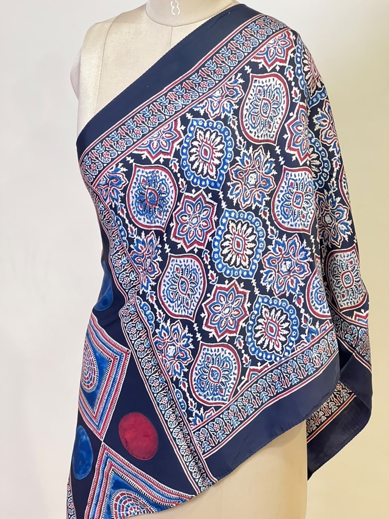 Ajrakh Modal Stoles 5071