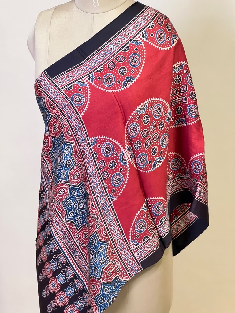Ajrakh Modal Stoles 5071