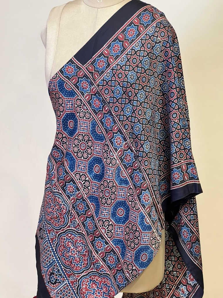Ajrakh Modal Stoles 5071