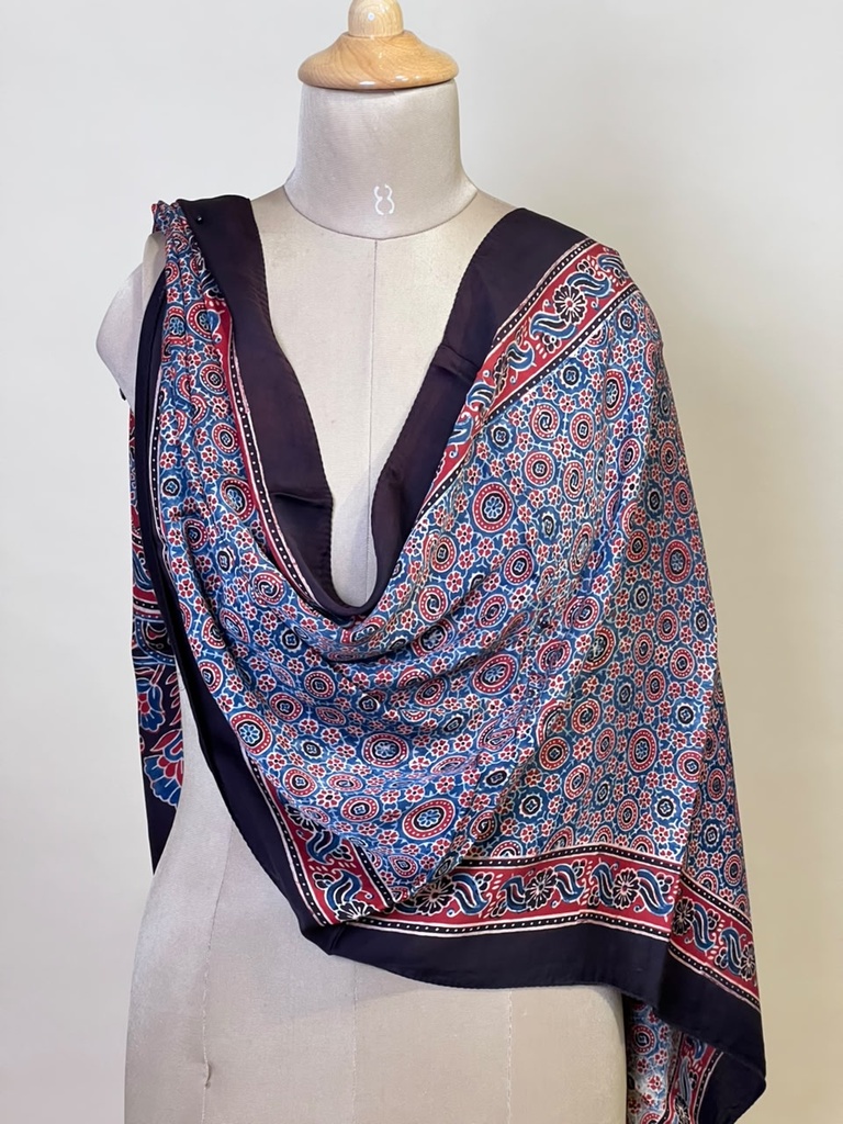 Ajrakh Modal Stoles 5071