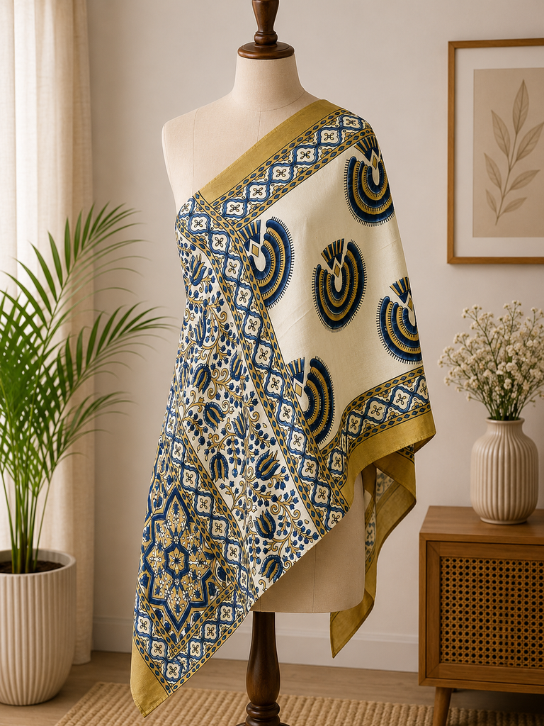 Ajrakh Modal Stoles 5071