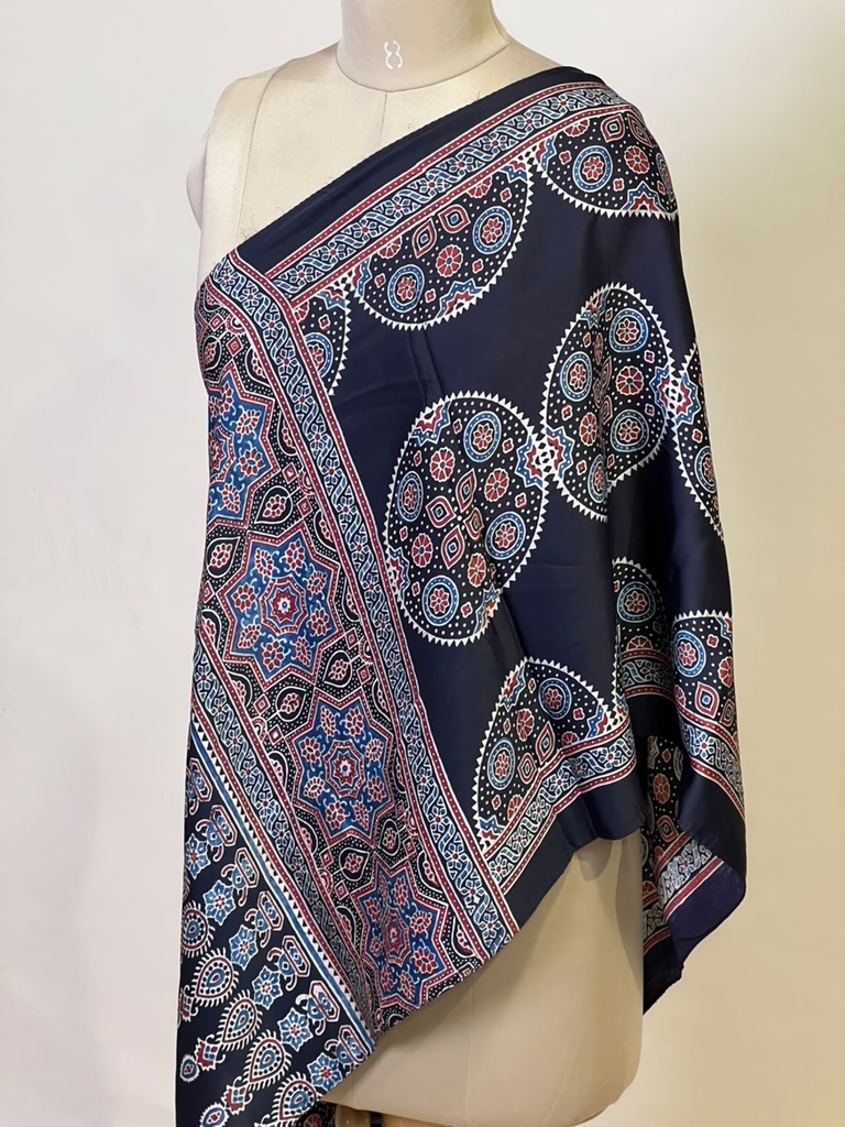Ajrakh Modal Stoles 5071
