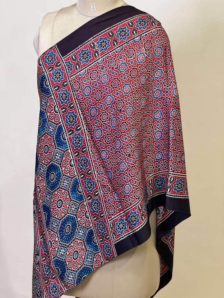 Ajrakh Modal Stoles 5071