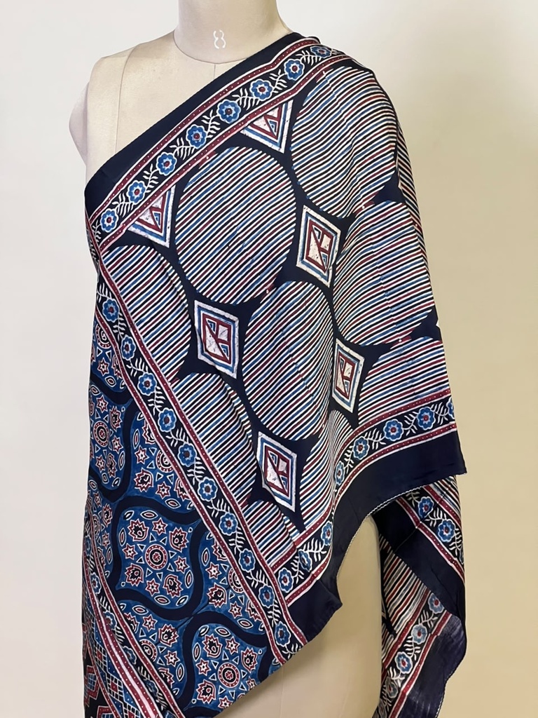 Ajrakh Modal Stoles 5071