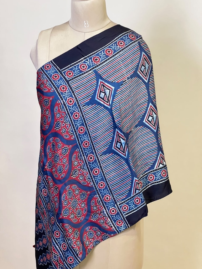 Ajrakh Modal Stoles 5071