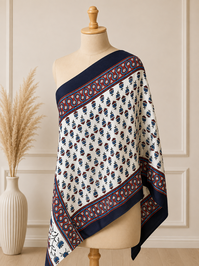 Ajrakh Modal Stoles 5071