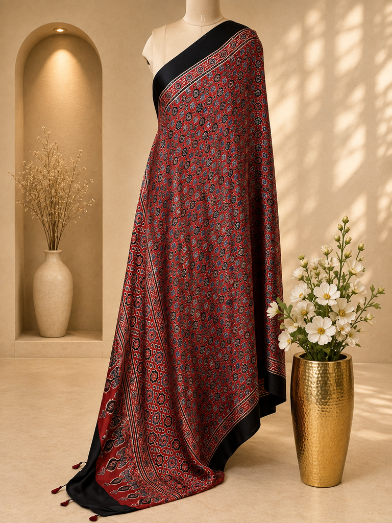 Ajrakh Modal Dupatta 5072
