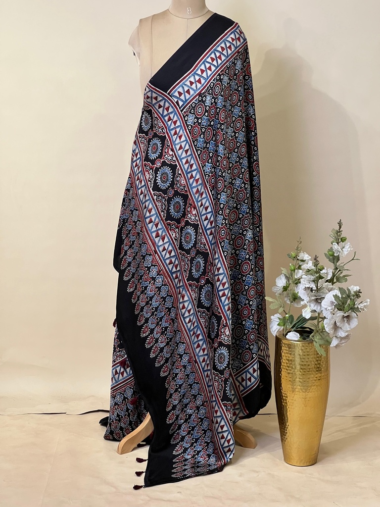 Ajrakh Modal Dupatta 5072