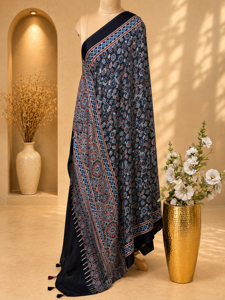 Ajrakh Modal Dupatta 5072