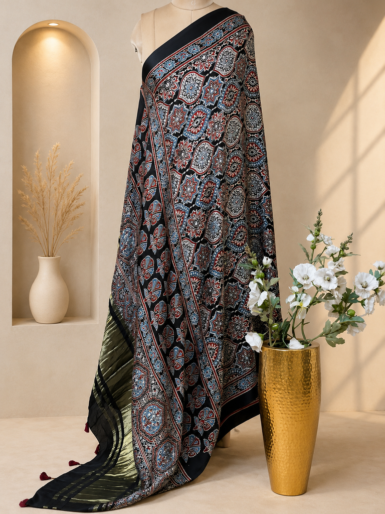 Ajrakh Modal Dupatta 5072