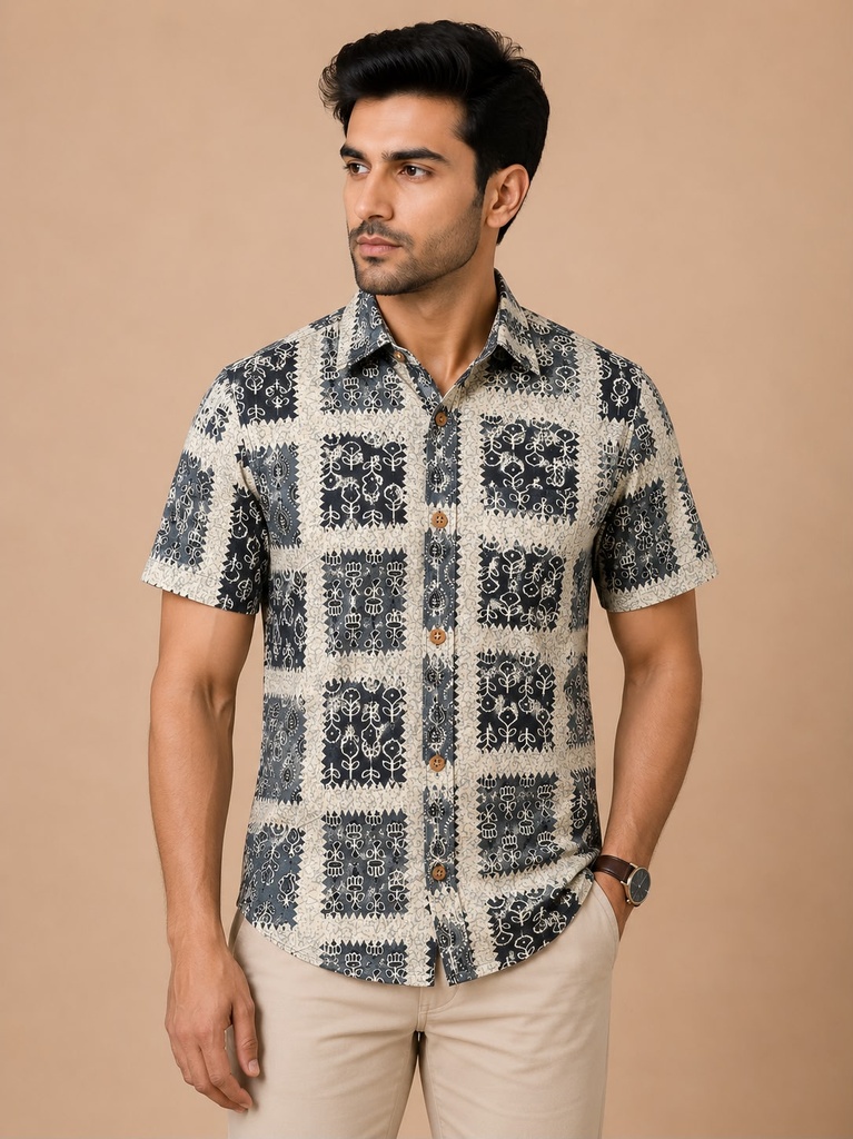 Cotton Mens Shirts 5049