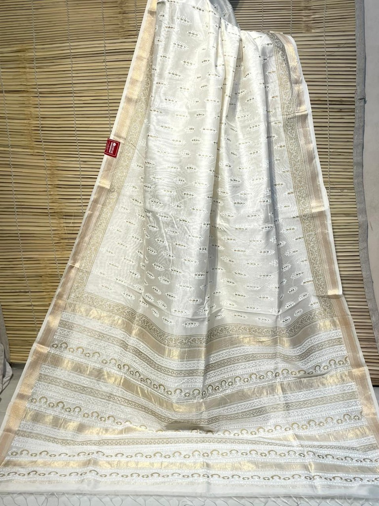 Handloom Maheshwari Silk Sarees 5028