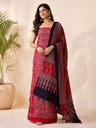 Premium Ajrakh Cotton Suit 5025