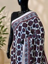 Ajrakh Modal Silk Sarees 4243