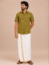 Ajrakh Cotton Mens Shirt 5049
