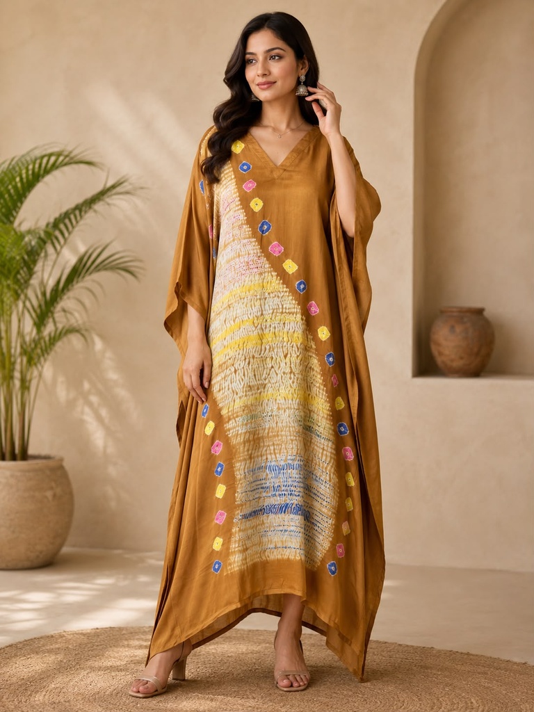 Shibori Modal Kaftans 4803
