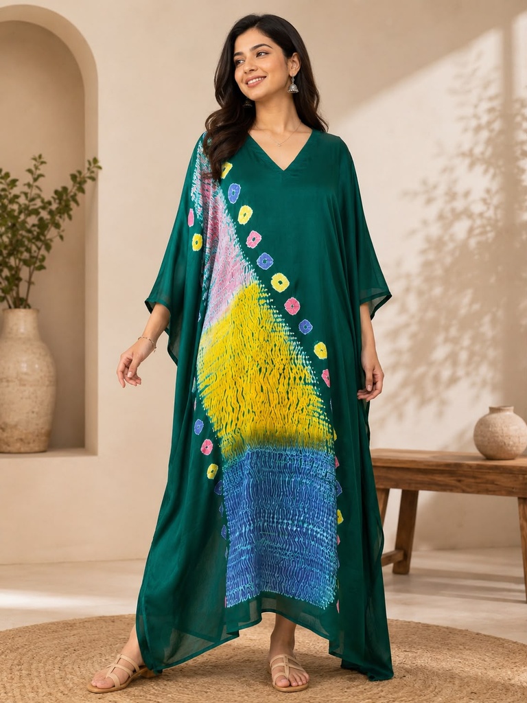 Shibori Modal Kaftans 4803