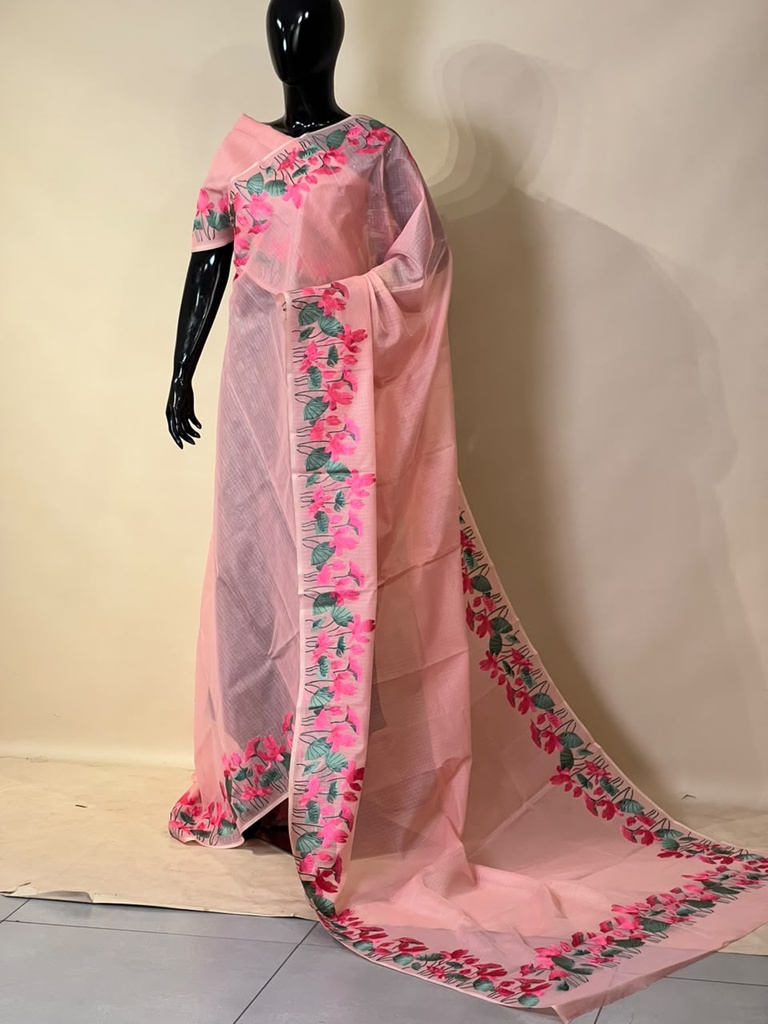 Parsi Gara work Kota Silk Sarees 5012