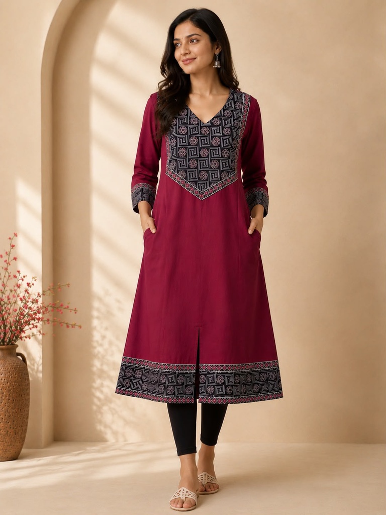 Premium Cotton Kurti 5029