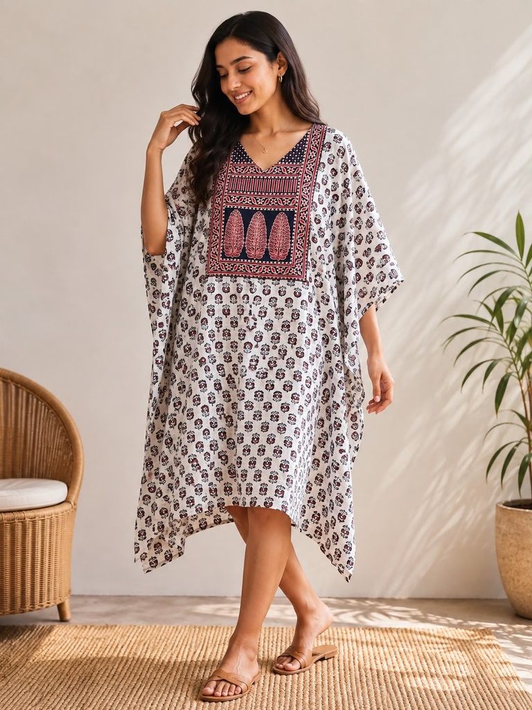 Ajrakh Cotton Kaftans 4802