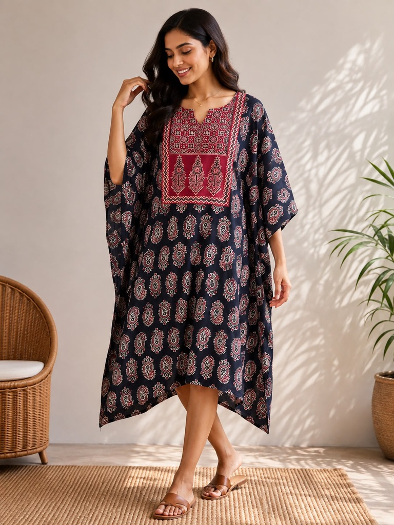 Ajrakh Cotton Kaftans 4802