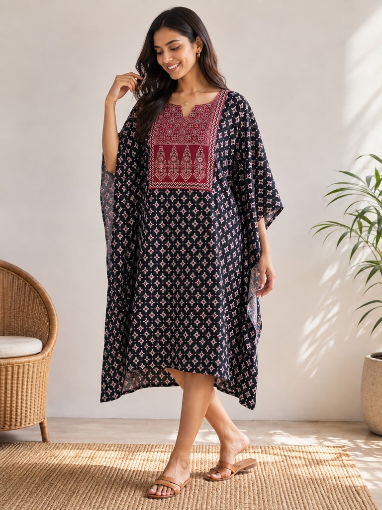 Ajrakh Cotton Kaftans 4802