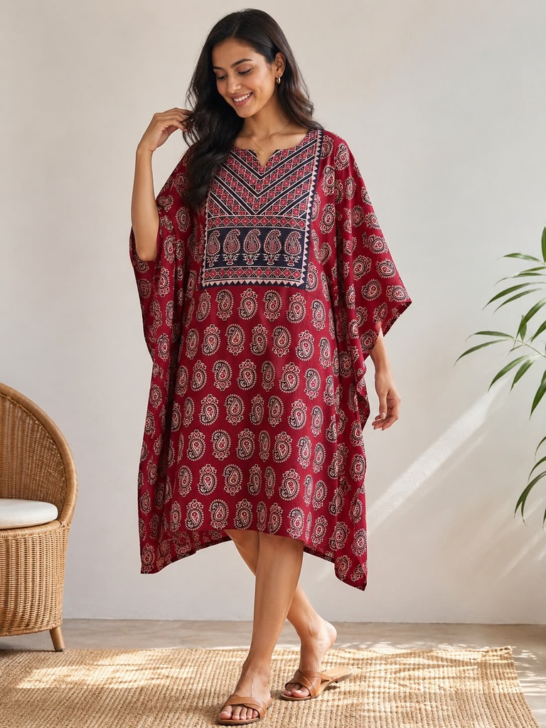 Ajrakh Cotton Kaftans 4802