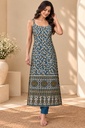 Ajrakh Mashru Silk Kurtis 5016