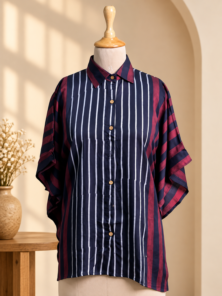 Ajrakh Modal Shirt Kaftans 5015 