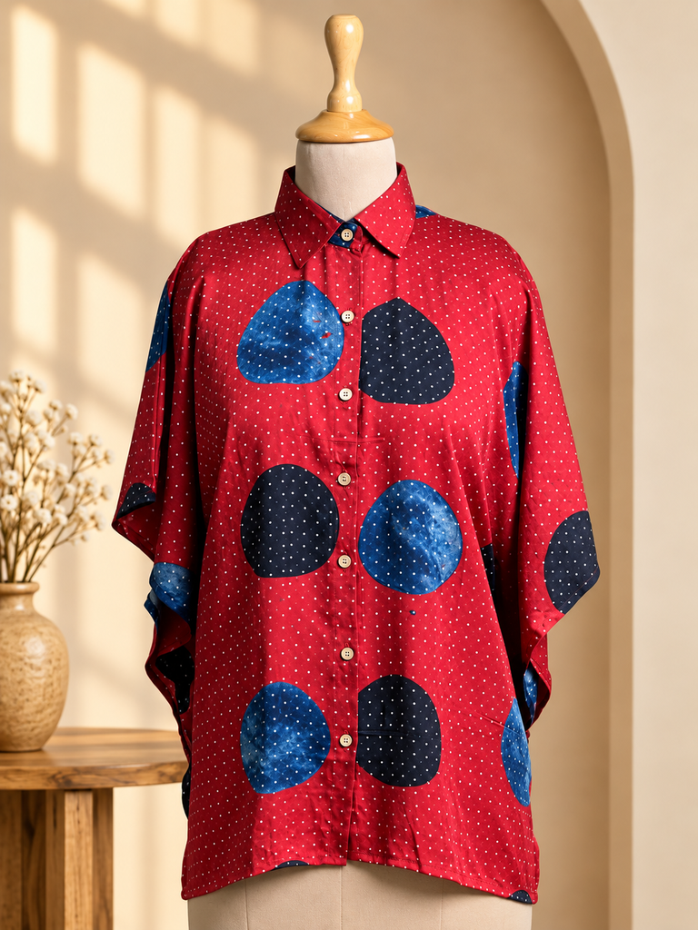 Ajrakh Modal Shirt Kaftans 