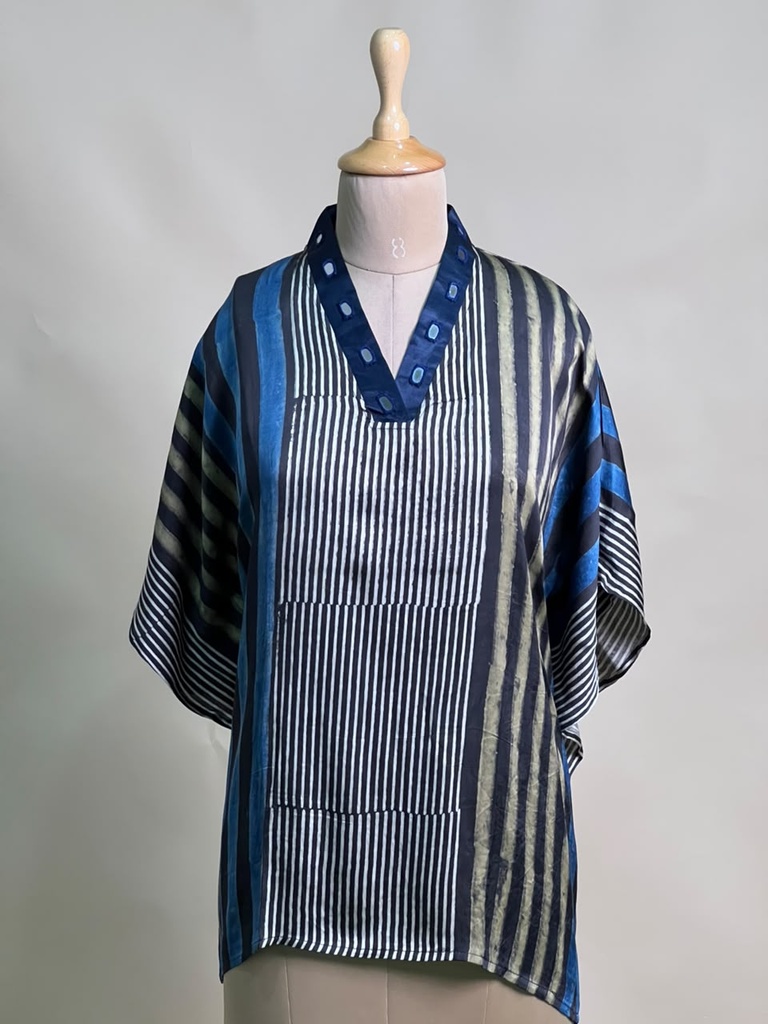 Ajrakh Modal Short Kaftans 5015 