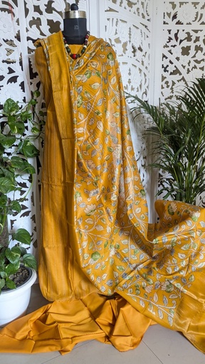[SUSAM] Premium Chanderi Silk Suit 4560