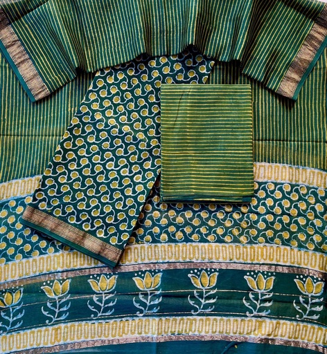 [SUSH2950] Maheshwari Silk Suit 5025