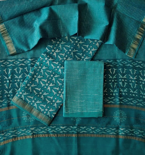 [SUSH2950] Maheshwari Silk Suit 5025