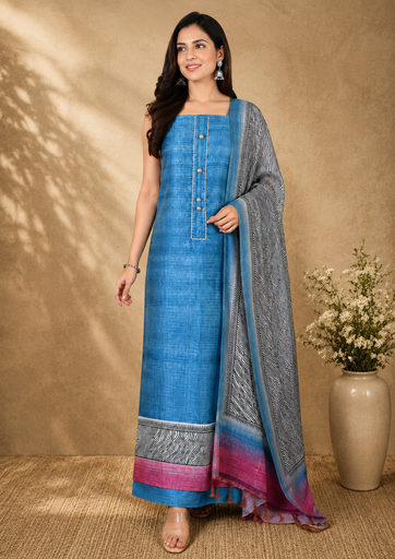 [SUSCA] Khadi Tusser  Suits 4563