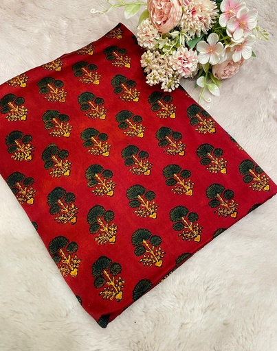 [CFMKM790] Premium Ajrakh Modal Fabric 5016