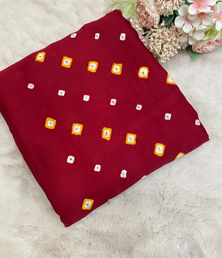 Bandhani Modal Silk Saree 4244