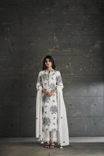 Premium Cotton Jacquard kurti Set 4610