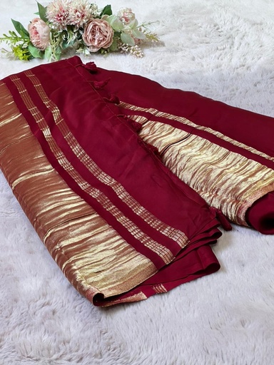[SAMLK] Premium Plain Modal Silk Sarees 5048