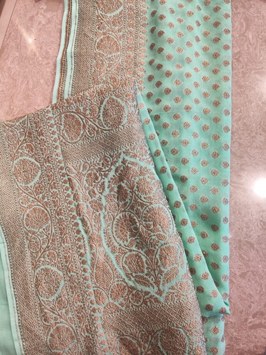 [SASYB] Georgette Banarasi Saree 5048