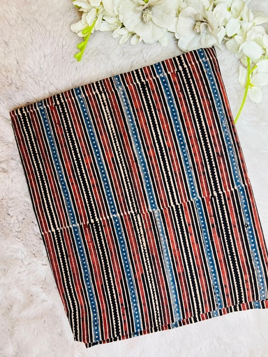 [CFSKH] Ajrakh Cotton Fabric 5021