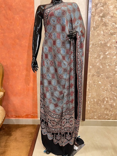 [DUMT] Ajrakh Modal Dupatta 5038