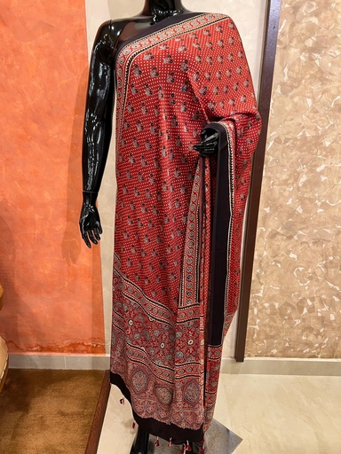 [DUMT] Ajrakh Modal Dupatta 5038