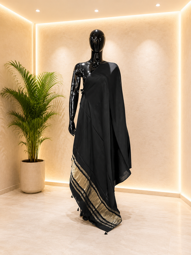 [DUMLK2250] Premium Plain Modal Silk Dupatta 5038