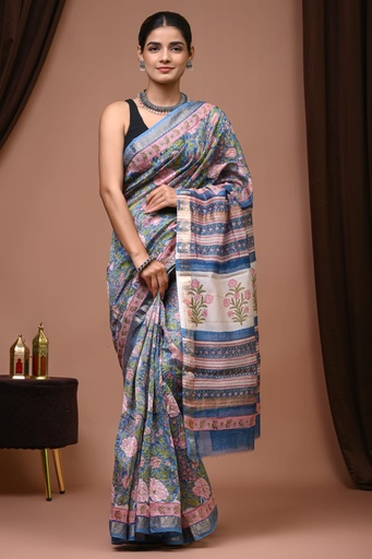 [SASH3250] Maheshwari Silk Sarees 4552