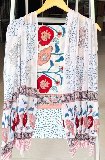 [SUSH] Chiffon Dupatta Cotton Suits 4562